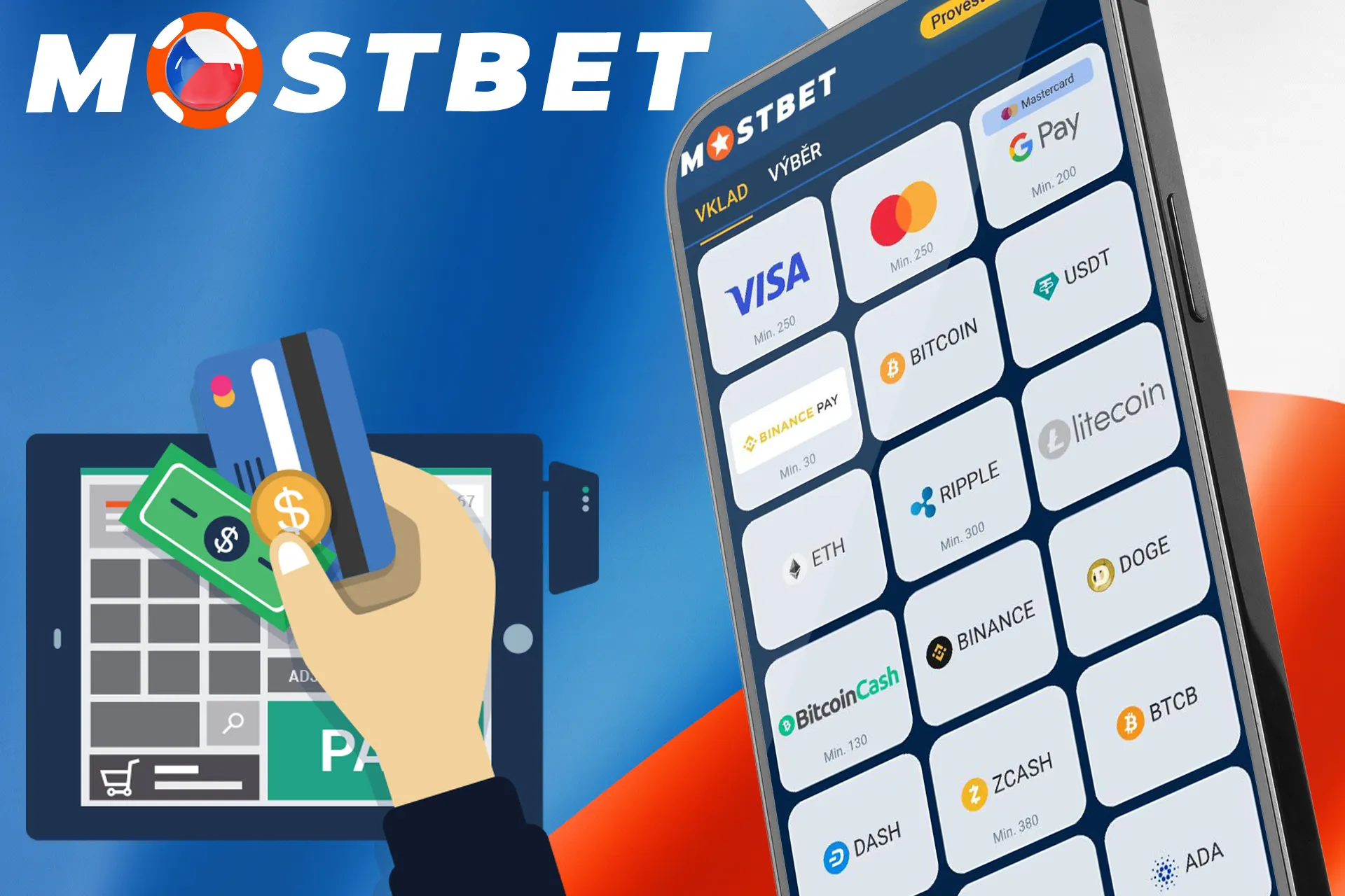 Proveďte svůj první vklad